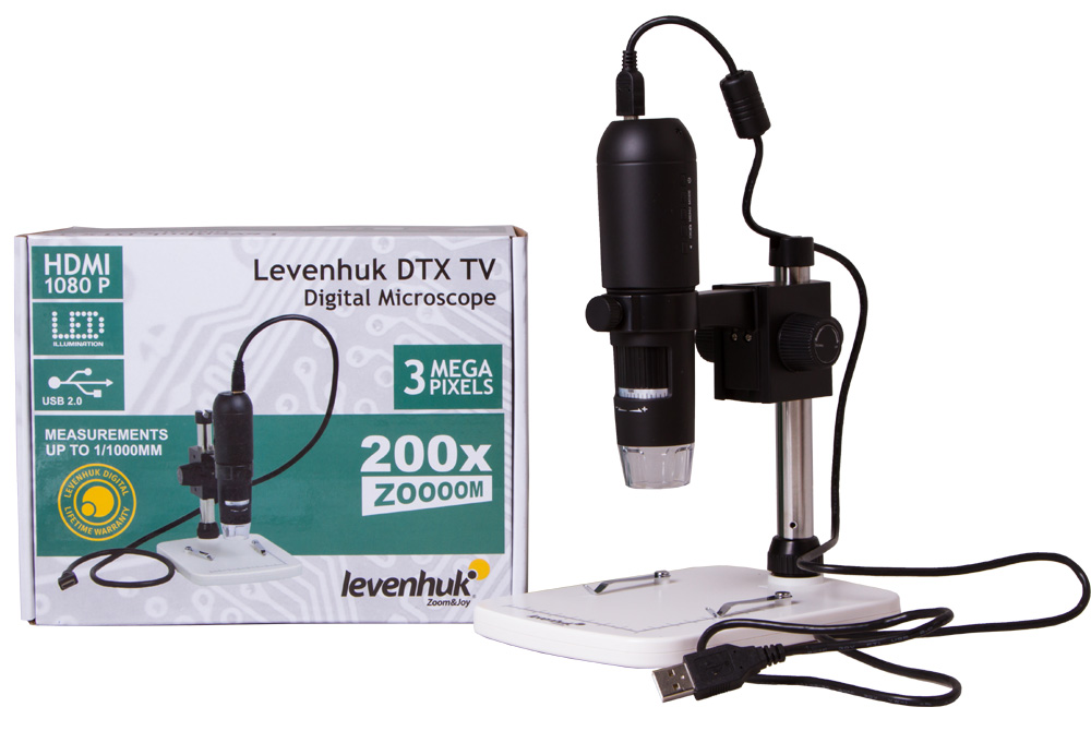 Микроскоп цифровой Levenhuk DTX TV, арт.70422 