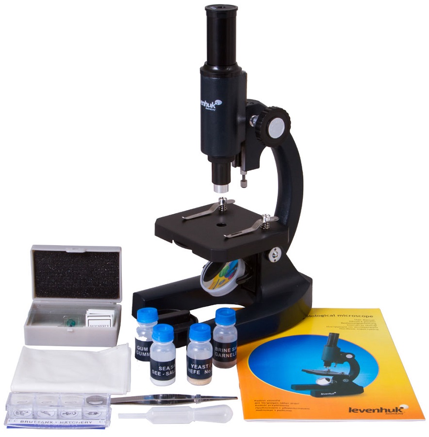 Микроскоп Levenhuk 3S NG, монокулярный 25649