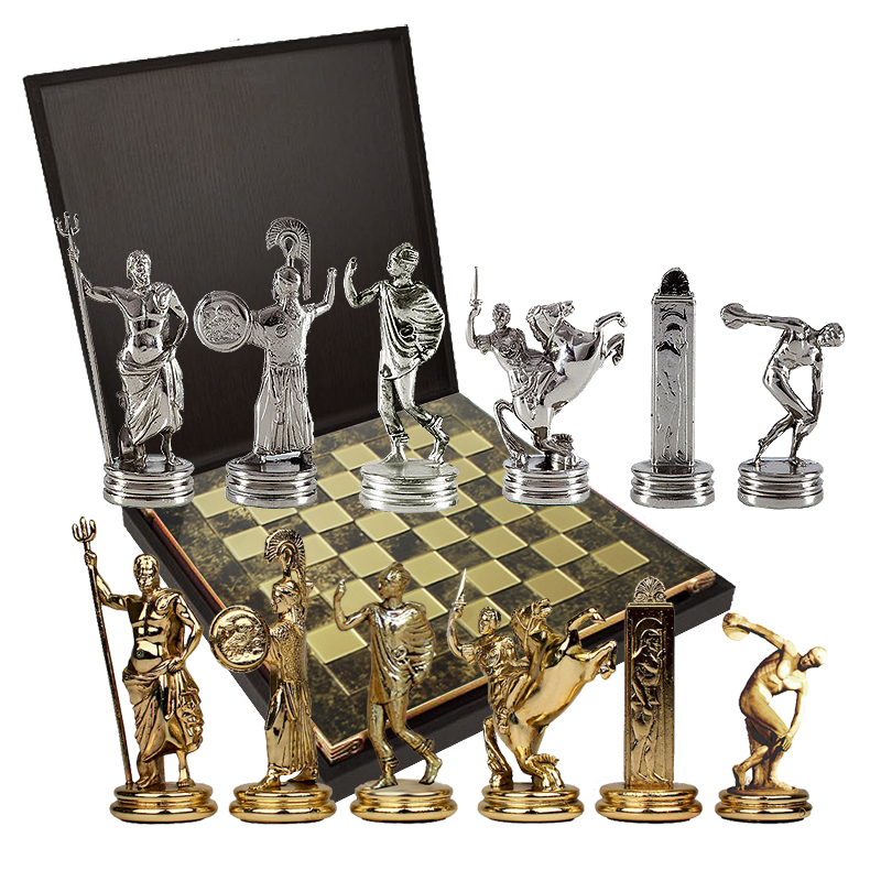 Шахматный набор "Олимпийские Игры" MP-S-7-36-BRO
