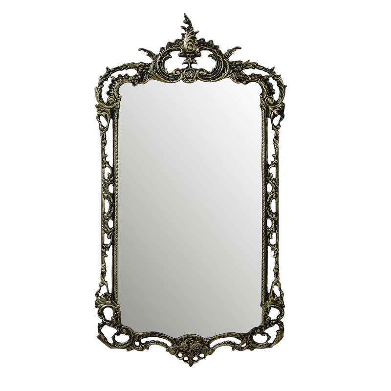 Зеркало в бронзовой оправе Рэтта BP-50113-A