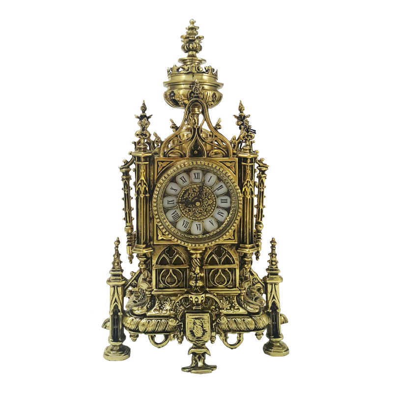 Часы "Нотр Дам"  каминные бронзовые BP-27084-D