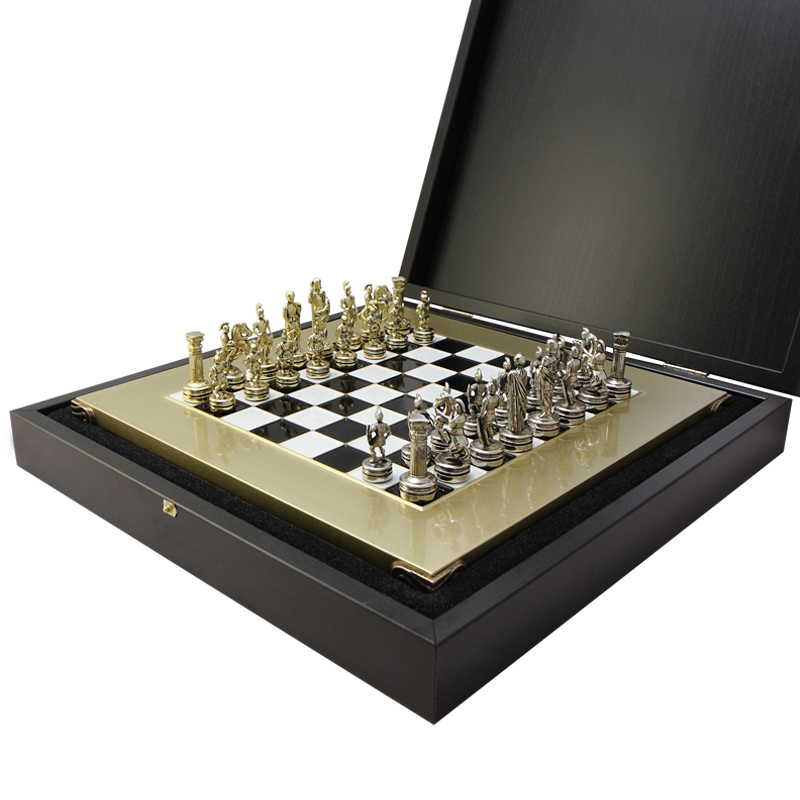 Шахматный набор подарочный  Греко-Романский период MP-S-3-28-BLA