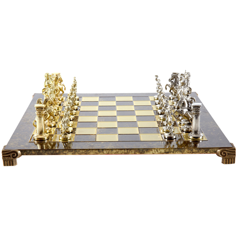 Шахматный набор подарчный  Греко-Романский период MP-S-3-28-BRO