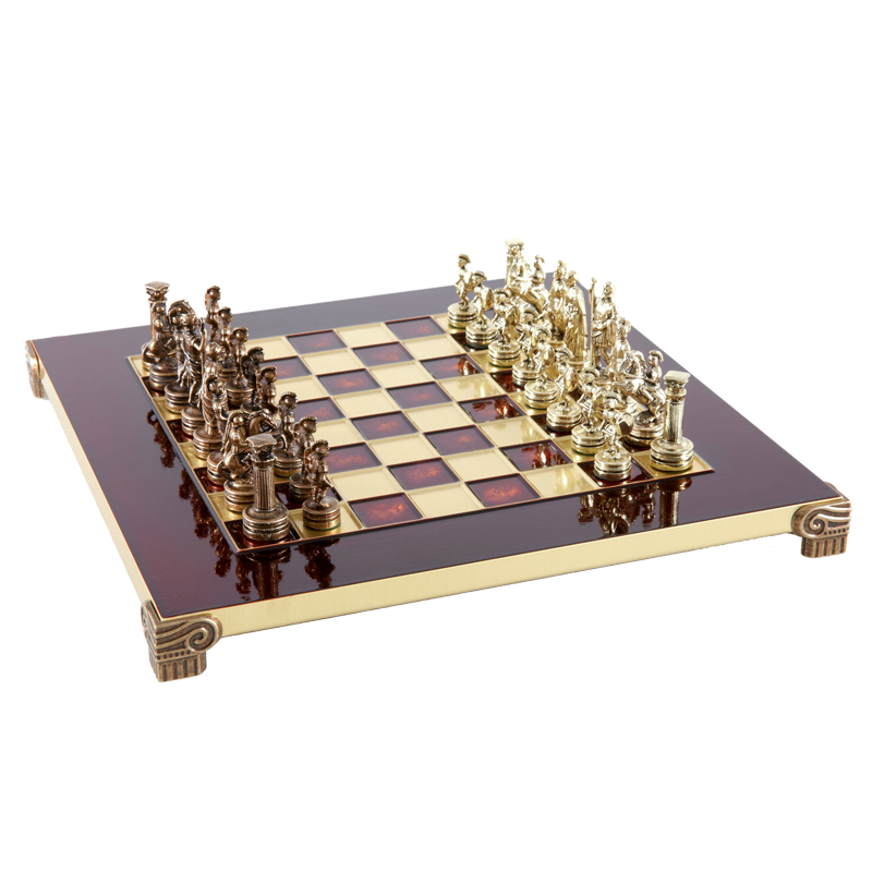 Шахматный набор Греко-Романский Период MP-S-11-C-44-RED