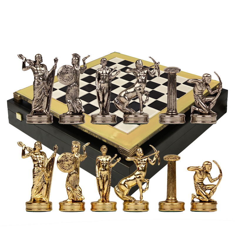 Шахматный набор Греческая Мифология MP-S-5-36-BLA