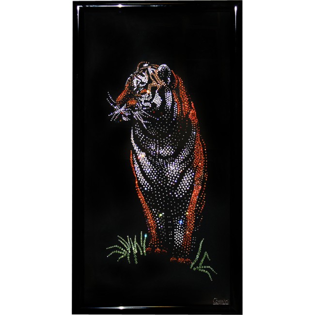 Картина с кристаллами Бенгальский тигр
