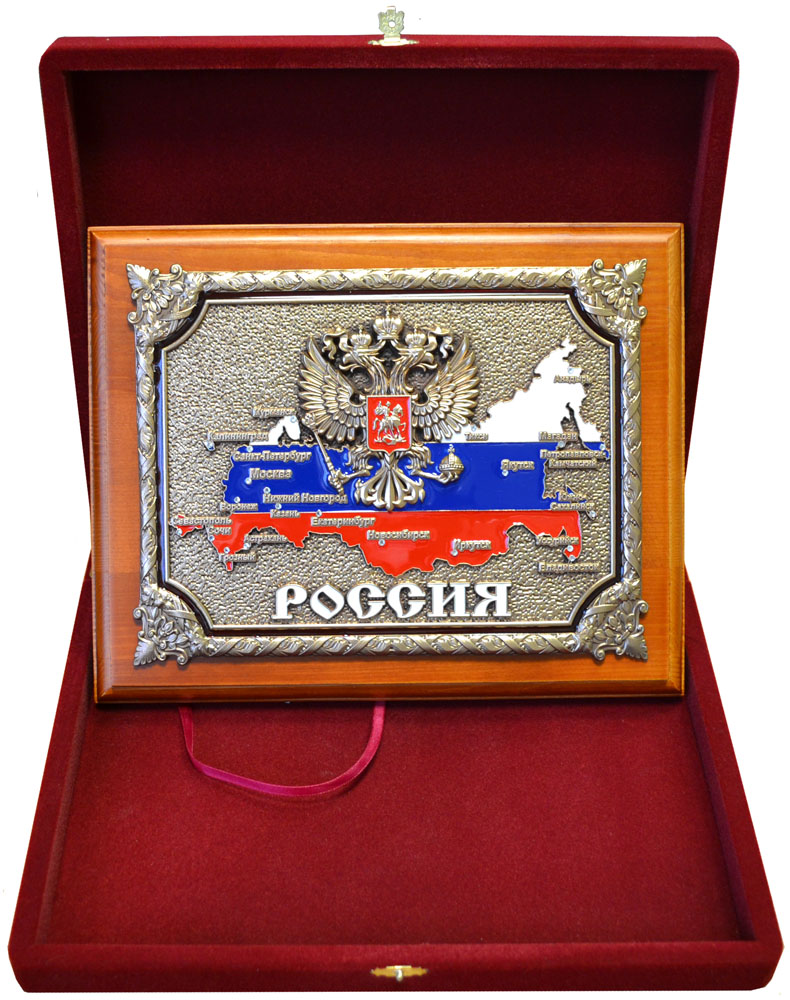 Панно РОССИЯ в подарочной упаковке 15-262 