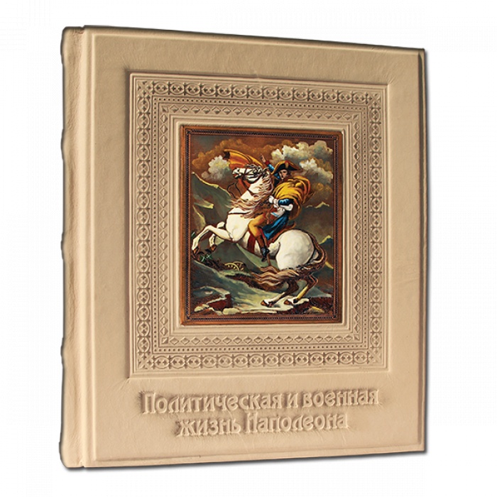 Подарочная книга "Наполеон. Политическая и военная жизнь" 528(з)