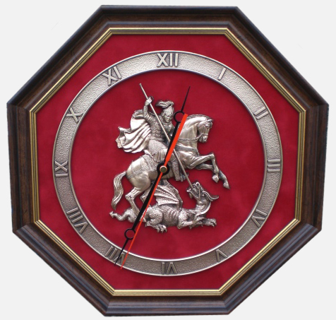 Настенные часы "Герб Москвы" 12-083