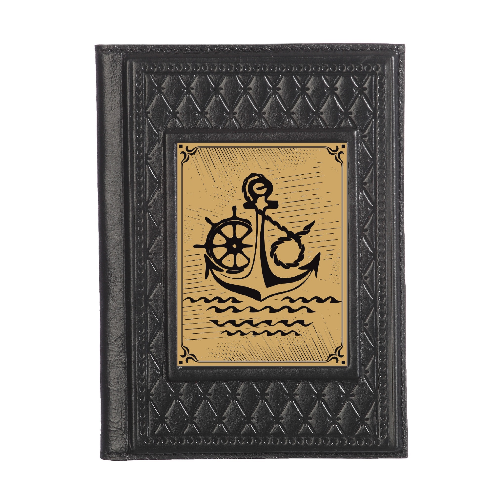 Обложка для паспорта Моряку-2 с сублимированной накладкой 009-18-62-26